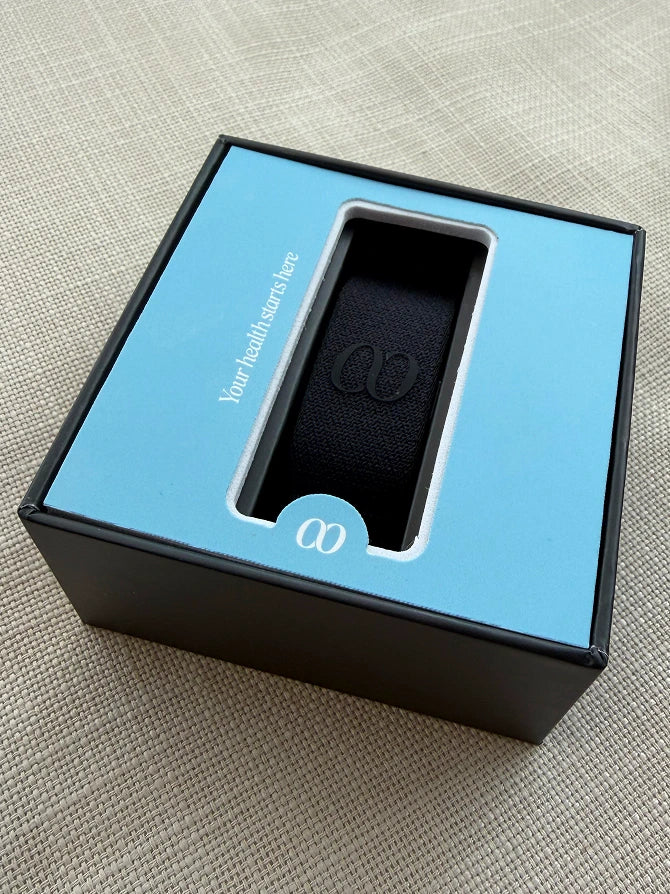 The NOOA Band in its opened box